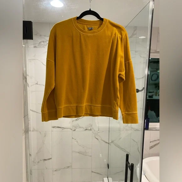 Aerie Mustard Sweater - Picture 3 of 5